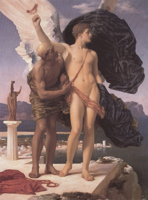 Frederic Leighton,Daedalus and Icarus (mk23)